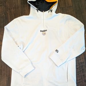 White Steelers NFL Hoodie